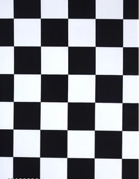 High density stretch fabric with elastic corners provides a perfect wrinkle free fitting as the 3 Seater cover - Black & White, Polyster, Multipack 1, 3Seater